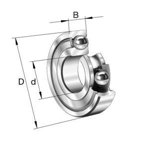 6204.2ZR.C3 FAG | Radial Ball Bearings