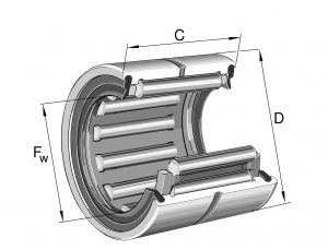 RNA4907-2RSR-XL | Needle Roller Bearings