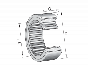 RPNA15/28-XL | Needle Roller Bearings