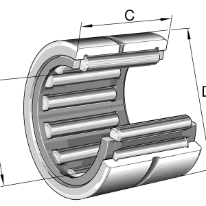 RNA4822-XL | Needle Roller Bearings