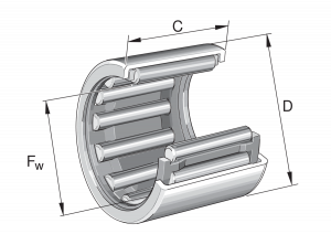 SCE810-AS1-L271/STD | Needle Roller Bearings and Cage Assemblies