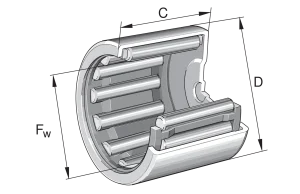 BK3520-A | Needle Roller Bearings and Cage Assemblies