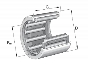 SCE1012 | Needle Roller Bearings and Cage Assemblies