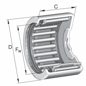 BK2018-RS-L271 | Needle Roller Bearings and Cage Assemblies