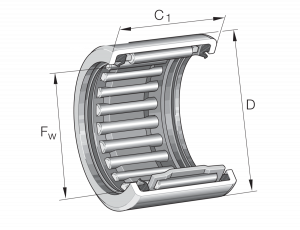 HK0812-2RS-FPM-DK-B-L271 | Needle Roller Bearings and Cage Assemblies