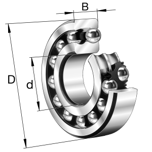 1200-TVH | Self Aligning Ball