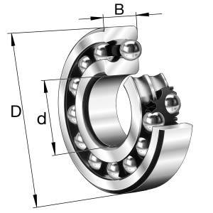 2322-M | Self Aligning Ball