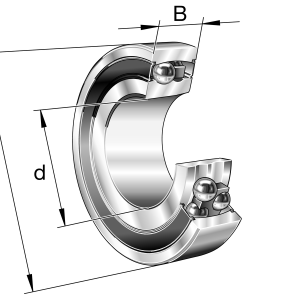 2302-2RS-TVH-L138 | Self Aligning Ball