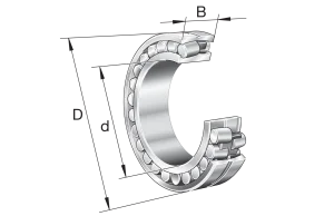 22216-E1A-XL-M-C4 | Spherical Roller Bearings