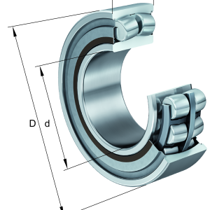 WS22222-E1-XL-K-2RSR-C3 | Spherical Roller Bearings