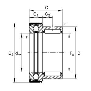 NKX40-Z-XL | Needle Roller Axial Ball Bearings