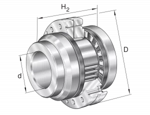 ZARF45105-L-TV-A | Needle Roller Axial Cylindrical Roller Bearings