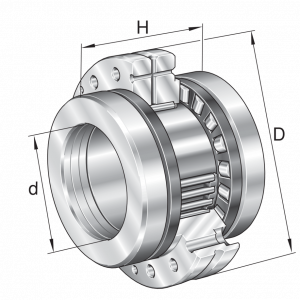 ZARF50115-TV-A | Needle Roller Axial Cylindrical Roller Bearings