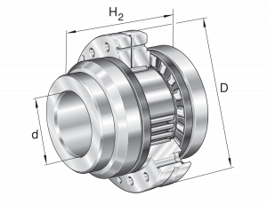 ZARF90210-L-TV-A | Needle Roller Axial Cylindrical Roller Bearings