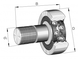 KR5205-2RS | Cam Followers & Yoke Rollers