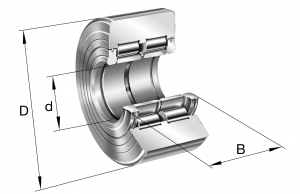 NNTR60X150X75-2Z | Cam Followers & Yoke Rollers