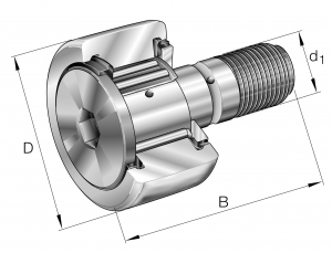 KR47-X-PP-A | Cam Followers & Yoke Rollers