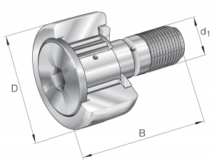 KR30-X-B | Cam Followers & Yoke Rollers