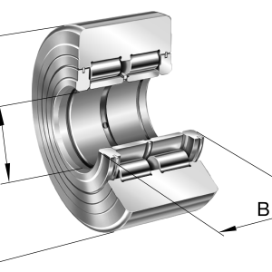 NNTR80X200X90-2ZL | Cam Followers & Yoke Rollers