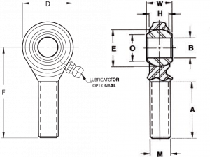 M6CR | Rod Ends