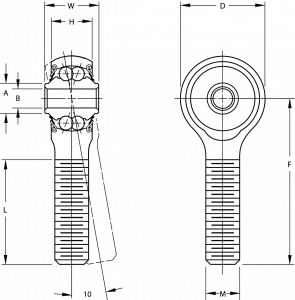 REP4ML64FS428 | Rod Ends
