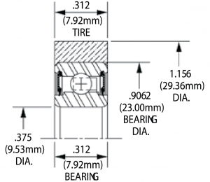 8317TNTG00 | Radial Ball Bearings