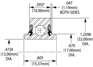 84061TNPS18 | Radial Ball Bearings