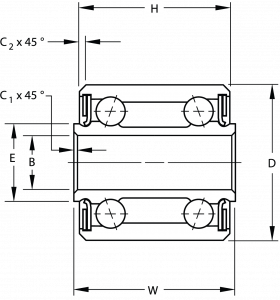 DW4K2FS428 | Torque Tube Bearings