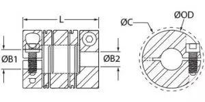 MRLC16-8-6-A | Slit Couplings