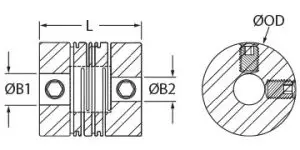 MRSS16-7-6-A | Slit Couplings