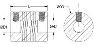 PSR10-2-2-SS | Servo Couplings
