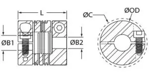 MRSC25-7-5-A | Slit Couplings