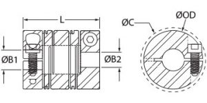 RLC16-5/16"-7MM-A | Slit Couplings