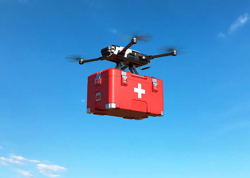 Medical supply drone