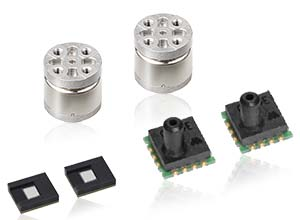 IC package outline chart, showing examples of package types like the tiny SSON-4B, SOT-25A, QFN, and WLCSP mentioned for these ICs. 