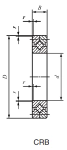 CRB80070C1 | Crossed Roller Bearing