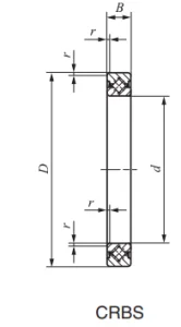 CRBS18013 | Crossed Roller Bearing