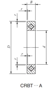 CRBT105AC1 | Crossed Roller Bearing